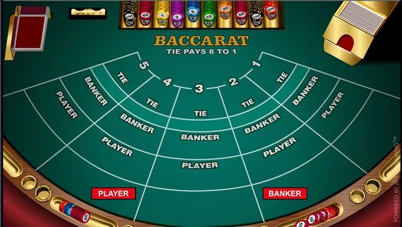 Luật rút bài Baccarat luôn là kiến thức cần ghi nhớ